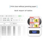 PT260 50mm/s  203DPI Bluetooth Thermal Label Printer, 57mm Print Width for Commercial & Office Use – Bild 3