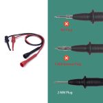 2mm Multimeter Test Hook Universal Digital Meter Probe Hook Direct Plug-In Test Probe Needle – Bild 7