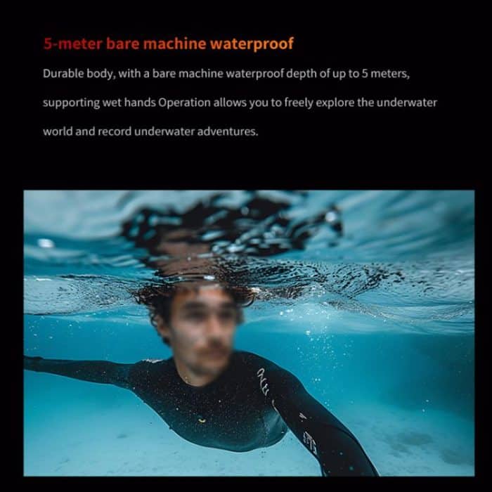 VIRAN V10 5K WiFi 2.0-Inch IPS Screen IP68 Waterproof Six-Axis Anti-Shake Sports Camera, V10 – Bild 7