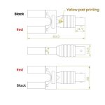 Banana Plug BNC Female Oscilloscope Probe To Double Row Terminal – Bild 3
