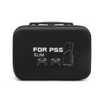 BKANO For Sony PS5 Slim Storage Bag Hard-Shell Shoulder Suitcase Storage Case