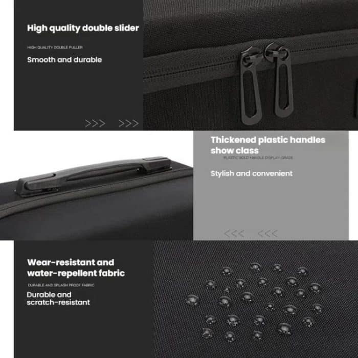 BKANO For Sony PS5 Slim Storage Bag Hard-Shell Shoulder Suitcase Storage Case – Bild 7