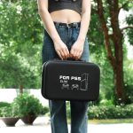 BKANO For Sony PS5 Slim Storage Bag Hard-Shell Shoulder Suitcase Storage Case – Bild 9