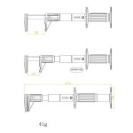 4mm Banana Jack IC Clamp Probe Hook Universal Multimeter Test Telescopic Hook – Bild 3