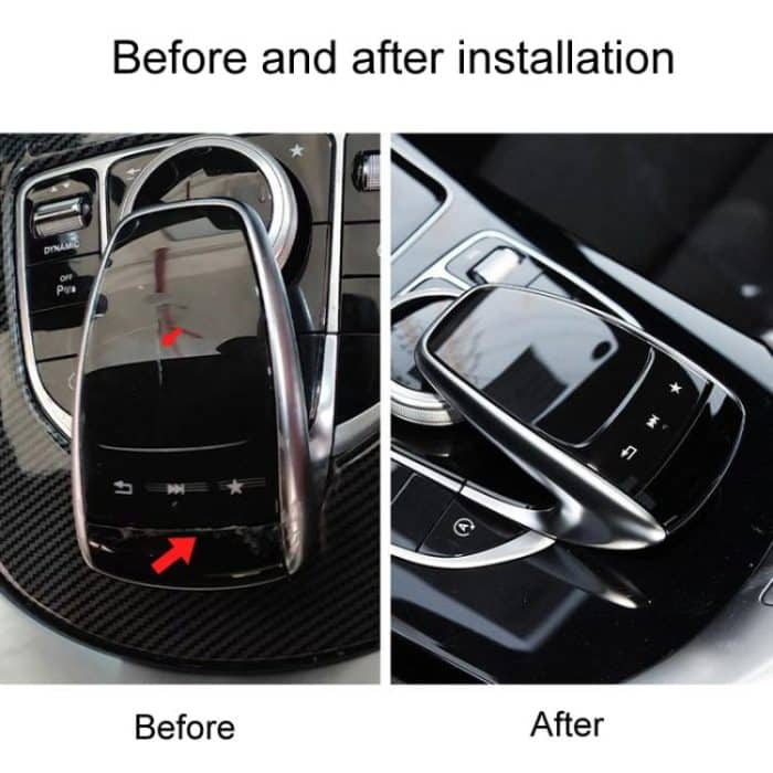 Car Multimedia Mouse Cover Multi-Function Handwriting Board Accessories 2059008018 2139008109 2059009927, For Mercedes-Benz C / GLC Old Model, For Mercedes-Benz C / GLC New Model, For Mercedes-Benz GLE / GLS Old Model... – Bild 5