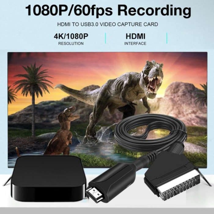 Converter For Set-Top Boxes Game Consoles Audio Video, HDMI To SCART, SCART To HDMI – Bild 6