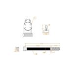 3-in-1 Universal Digital Multimeter Portable Magnetic Lanyard – Bild 3