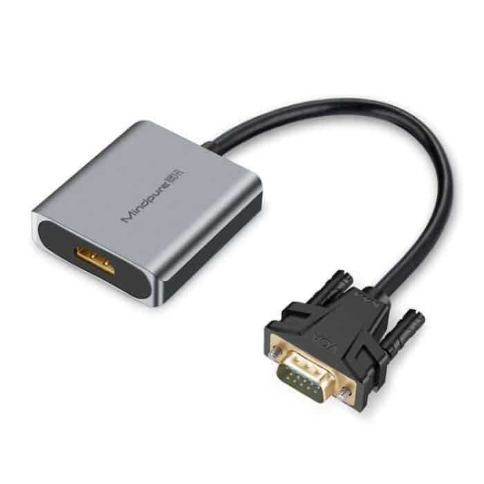 TBD0605875001.jpg VGA To HDMI Converter For Computer Monitor Cable Adapter With Audio Power Supply, AD014 – Bild 1