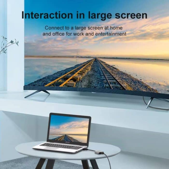 VGA To HDMI Converter For Computer Monitor Cable Adapter With Audio Power Supply, AD014 – Bild 9