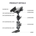 Für Tank 300 / Tank 500 / Pajero / Land Cruiser / Land Cruiser Prado A-Säulengriff Fester Handyhalter – Bild 3