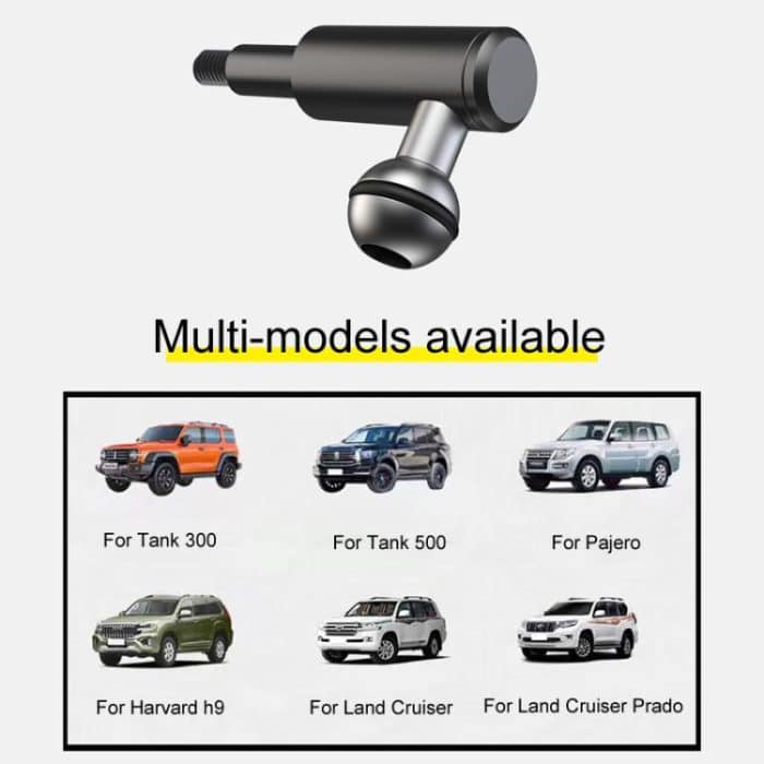 Für Tank 300 / Tank 500 / Pajero / Land Cruiser / Land Cruiser Prado A-Säulengriff Fester Handyhalter – Bild 6