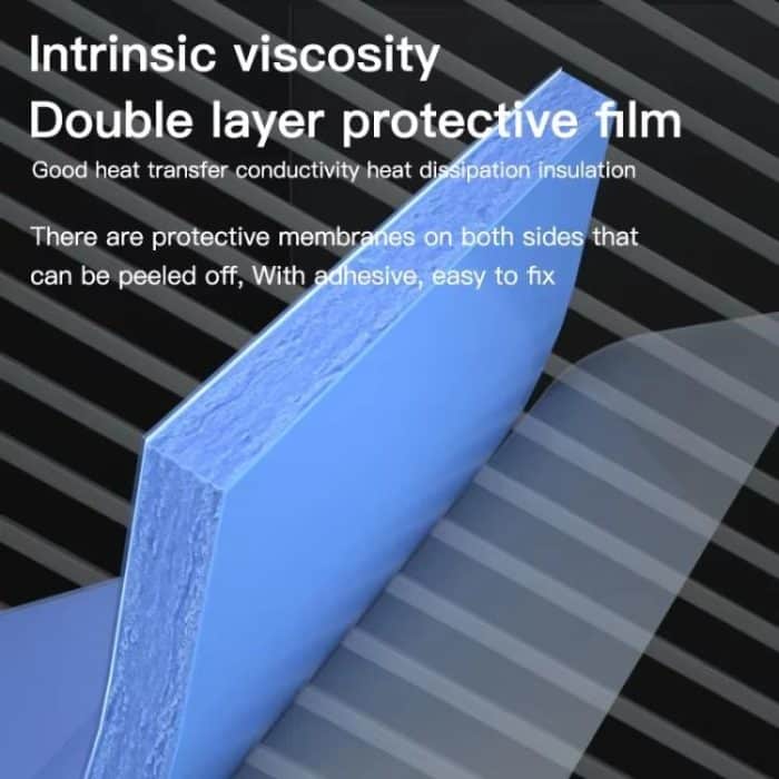 MaAnt DR-03 100pcs /Box Insulating Thermal Conductive Silicone Spacer CPU Thermal Spacer – Bild 4