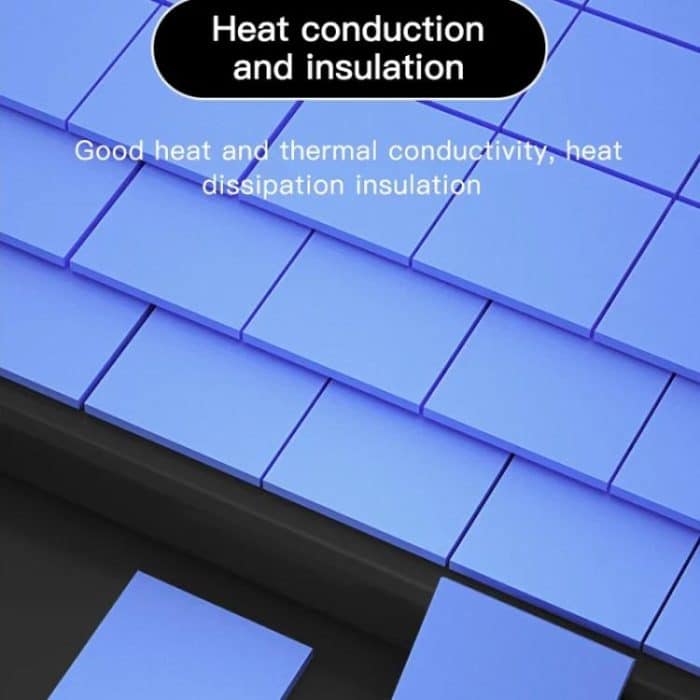 MaAnt DR-03 100pcs /Box Insulating Thermal Conductive Silicone Spacer CPU Thermal Spacer – Bild 6