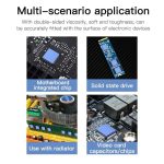 MaAnt DR-03 100pcs /Box Insulating Thermal Conductive Silicone Spacer CPU Thermal Spacer – Bild 9