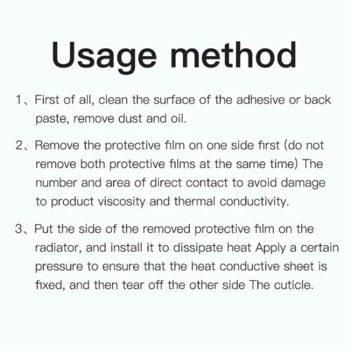 MaAnt DR-03 100pcs /Box Insulating Thermal Conductive Silicone Spacer CPU Thermal Spacer – Bild 10