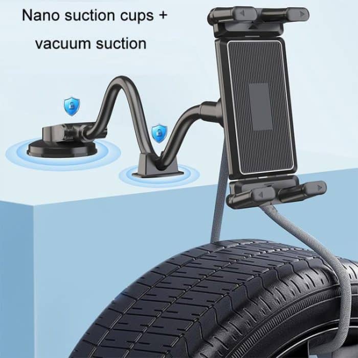 Auto Saugnapf Verlängerter Schlauch Universal Handy Tablet Halter – Bild 11