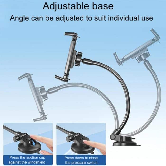 Auto Saugnapf Verlängerter Schlauch Universal Handy Tablet Halter – Bild 6