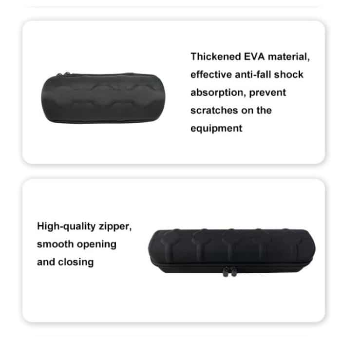 EVA Hard Shell Portable Watch Storage Box Jewelry Watch Dustproof Bag, 1-grid 10x7x8.5cm, 2-grids 16x8.5x7cm, 3-grids 23x9.5x8.5cm, 3-grids Special 23x9.5x8.5cm, 5-grids 32x9x8cm, 6-grids 41x9.5x8.5cm – Bild 5