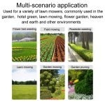 Automatic Rope Changing Mower Heads No Removal Garden Accessories, Euro Size Aluminum – Bild 6