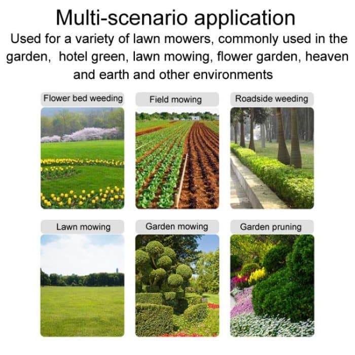 Automatic Rope Changing Mower Heads No Removal Garden Accessories, Euro Size Aluminum – Bild 6