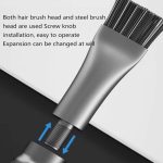 Stiffened Cylinder Short Brush Cell Phone Repair Motherboard Cleaning Brush, 2 In 1 Brush – Bild 4