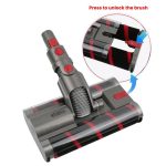 Vacuum Cleaner Dual Roller Brush Head Universal Floor Brush Replacement, For Dyson Omni-Glide Sv19/21 / Micro – Bild 4
