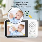 3.2 inch LCD Wireless Video Baby Monitor 2 Way Audio Talk Night Vision Surveillance Security Camera, US Plug, EU Plug, UK Plug, AU Plug – Bild 5