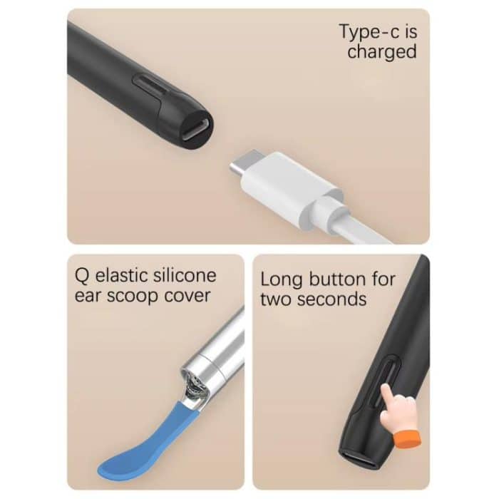 P5 Smart WIFI Connection Visible 10 Million Pixel HD Detachable Ear Spoon With APP – Bild 6