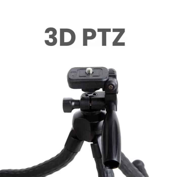 YUNTENG 3280 Octopus Tripod With 3-Way Pan Head Camera Phone Holder, 3280 – Bild 6