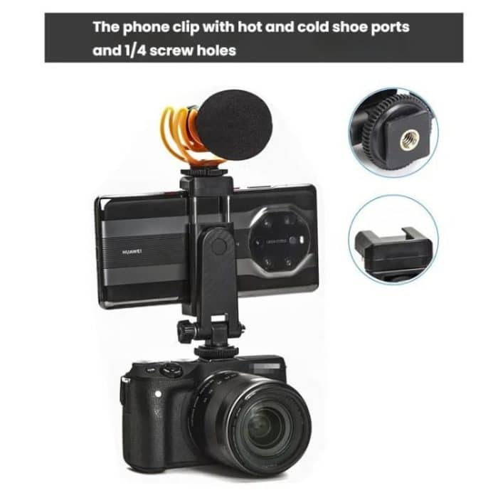 YUNTENG 91666L 18.5-67 Inch Adjustable Tripod Selfie Stick With Remote Control For Phone and Camera, 91666L – Bild 6