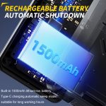 3 In 1 Oscilloscope Transistor Tester Signal Generator 10M Bandwidth Burn-In Proof, FNIRSI DSO-TC4 – Bild 11