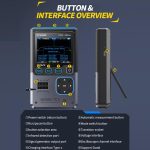 3 In 1 Oscilloscope Transistor Tester Signal Generator 10M Bandwidth Burn-In Proof, FNIRSI DSO-TC4 – Bild 13