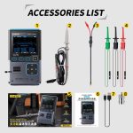 3 In 1 Oscilloscope Transistor Tester Signal Generator 10M Bandwidth Burn-In Proof, FNIRSI DSO-TC4 – Bild 14