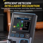 3 In 1 Oscilloscope Transistor Tester Signal Generator 10M Bandwidth Burn-In Proof, FNIRSI DSO-TC4 – Bild 6