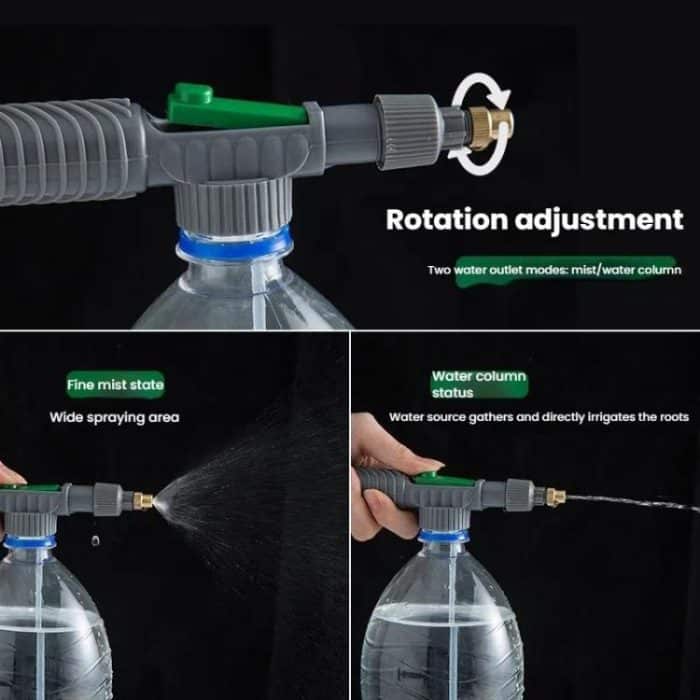 Rotatable and Adjustable Watering Sprayer Drink Bottle Mouth Anti-slip Pressure Sprayer – Bild 7
