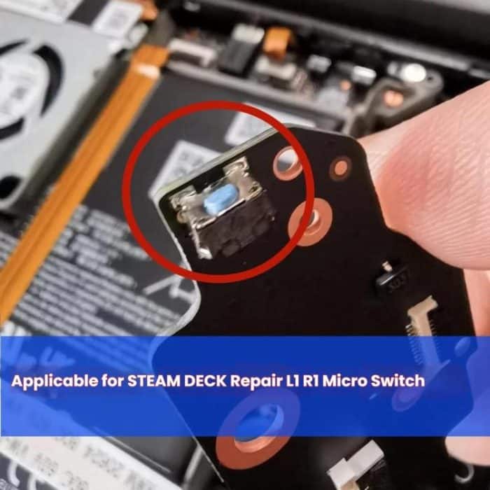For Steam Deck 10pcs Shoulder Keys L1 R1 Microswitch, L1 R1 Microswitch – Bild 3
