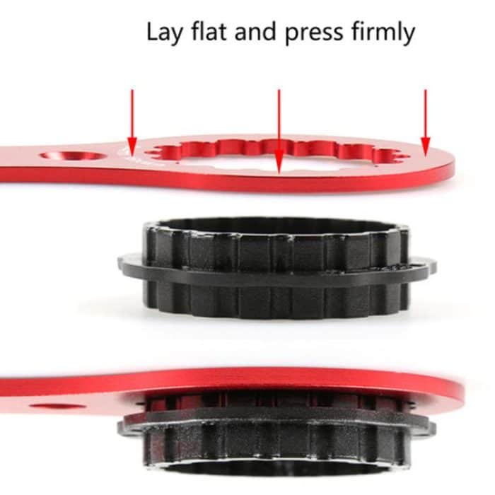 DECKAS DW-018 Aluminum Center Wrench Tool For DUB/TL-FC32/25/24 Multi-Function BB Wrench – Bild 6