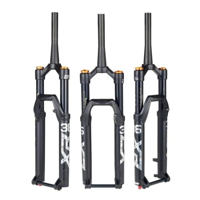 KRSEC XR36 Front Fork Straight Taper Tube Barrel Axle Mountain Bike Wire Damping Forks, 27.5 inch, 29 inch – Bild 2