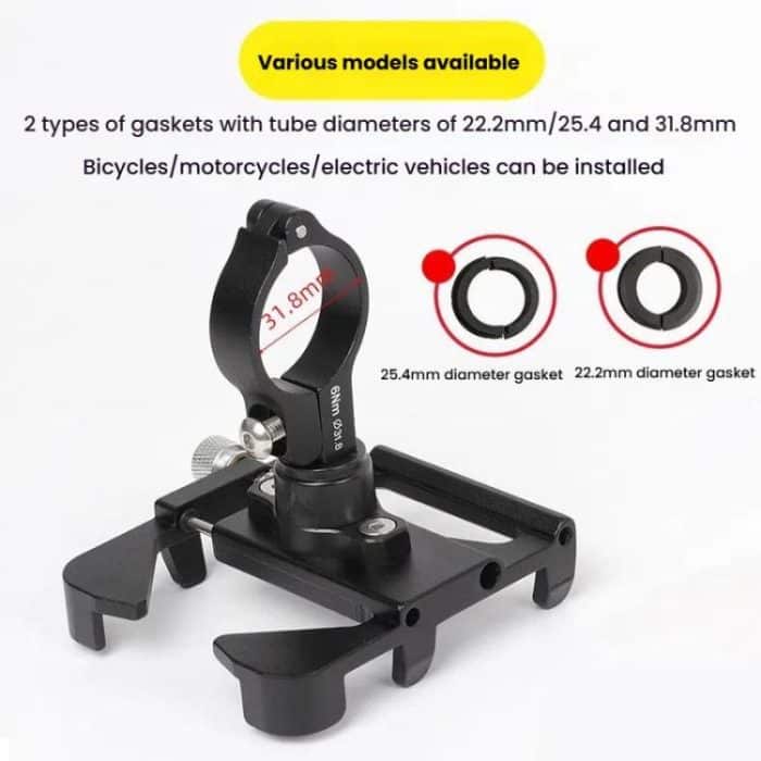 ENLEE E-300 Bicycle Cell Phone Holder Cycling Shockproof Navigation Mount – Bild 5