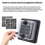 6-Way Waterproof Fuse Box With LED Indicator And Sticker, ZH-1704A1 – Bild 8