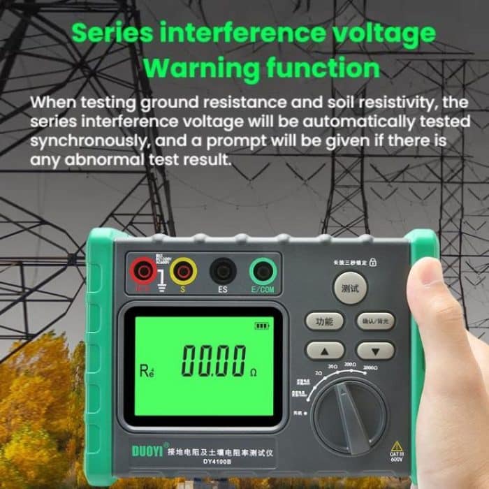DUOYI Digital Ground Resistance Meter Tester, DY4100A, DY4100B – Bild 5