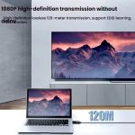 PWAY DT258 120m HDMI-Kompatibel 1080P HD Video Netzwerk Extender Mini HD Video Sender – Bild 3