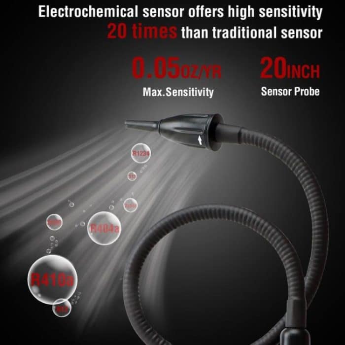 Automotive Snow Detection High Sensitivity Refrigerant Halogen Leak Detector, DUOYI DY5751 – Bild 7