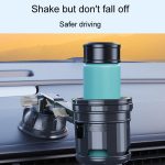 Car Multifunctional Water Cup Holder Auto Large Suction Cup Mounted Drink Rack, Long Rod Gray, Long Rod Green, Short Rod Gray, Short Rod Green – Bild 8