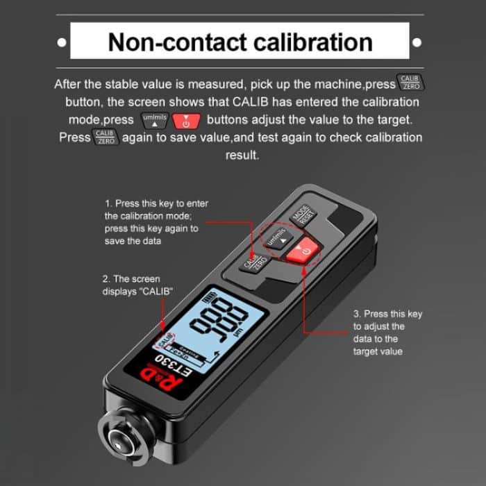 Mingzheng Iron Aluminum Zinc Three-Purpose Paint Film Coating Thickness Gauge – Bild 7