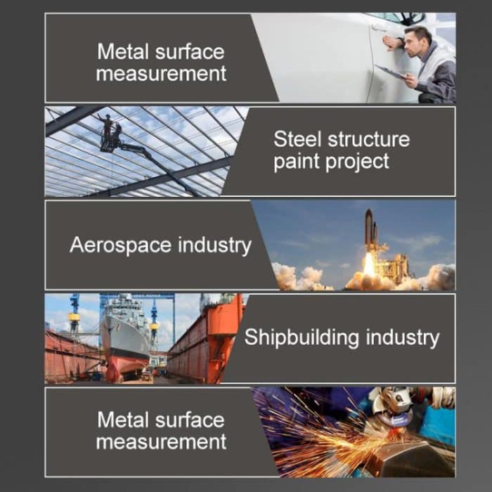 Mingzheng Iron Aluminum Zinc Three-Purpose Paint Film Coating Thickness Gauge – Bild 9