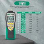 DUOYI Digital Brake Vacuum Pump Measuring Gauge Differential Pressure Gauge – Bild 5