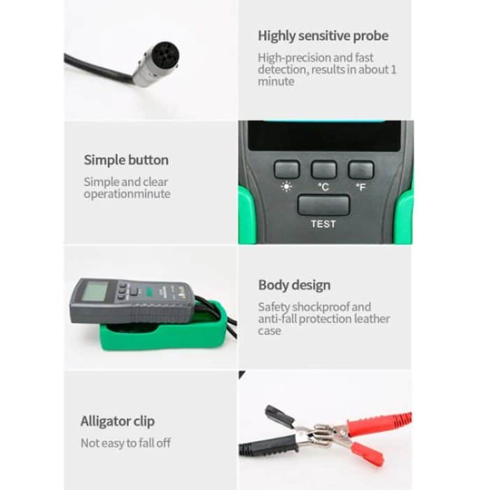 DUOYI Bremsflüssigkeits-Siedepunkttester Kfz-Bremsdiagnosetool – Bild 6