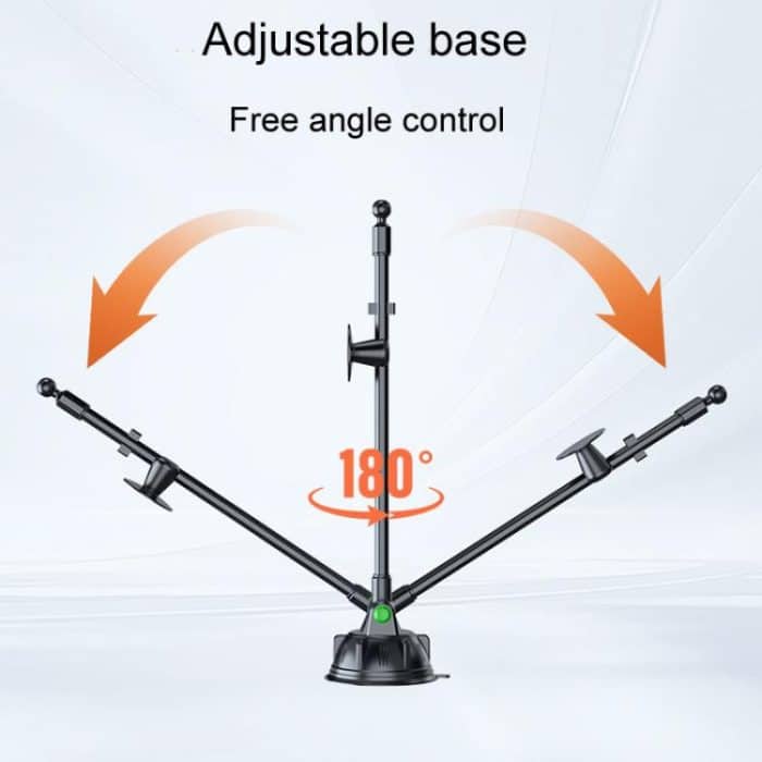 Extended Bendable Hose Car Phone Holder Windshield Dashboard Large Suction Cup Navigation Bracket – Bild 4