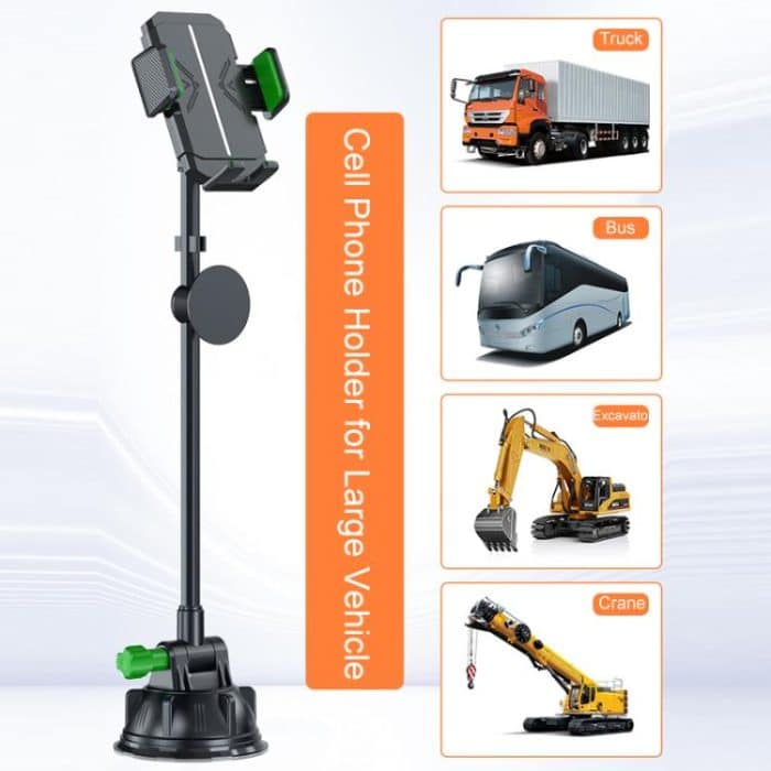 Extended Bendable Hose Car Phone Holder Windshield Dashboard Large Suction Cup Navigation Bracket – Bild 6